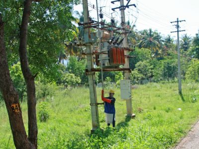 Infrastrukturprojekt in Indien