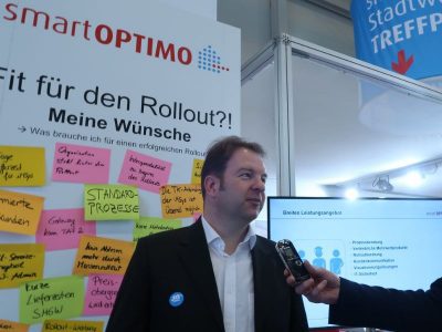 Dr. Fritz Wengeler, Geschäftsführer der smartOPTIMO GmbH & Co. KG