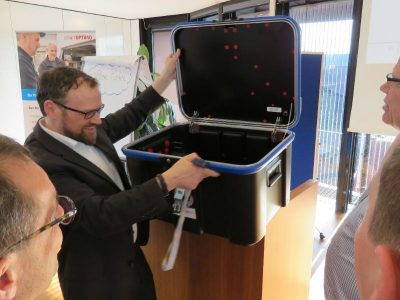 Transportboxen spielen eine Hauptrolle in der Sicheren Lieferkette für Smart Meter Gateways