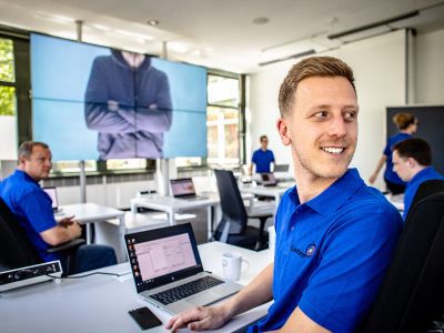 Blick ins Cyber-Range-e Trainingszentrum für Cyber-Sicherheit