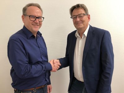 Ralf Gerbershagen und Otto Smits planen Smart City-Projekte