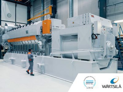 Gasmotor Wärtsilä 31SG