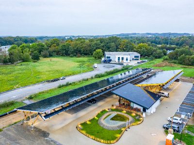 Ladepark für Elektrofahrzeuge