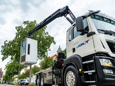 Hochleistungsladesäule