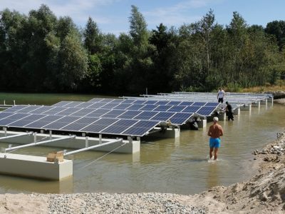 Floating-Solaranlage