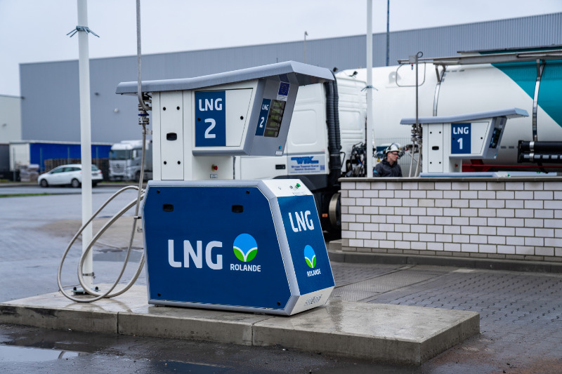 LNG-Tankstelle
