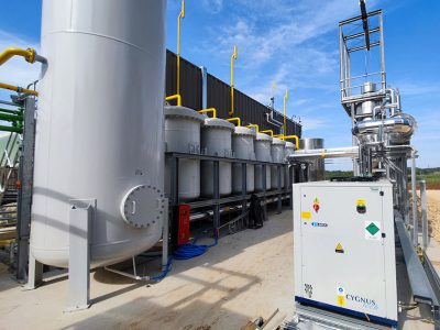 Biogasaufbereitung