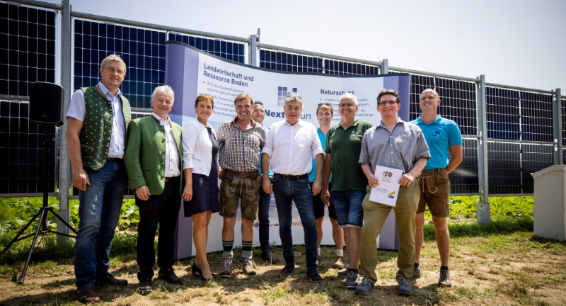 Vertikale Agri-PhotovoltaikV