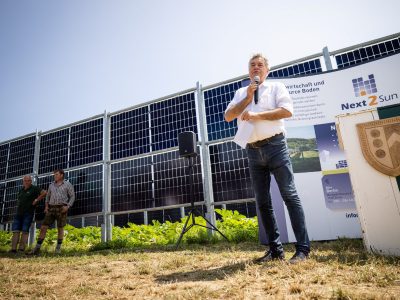 Vertikale Agri-Photovoltaik