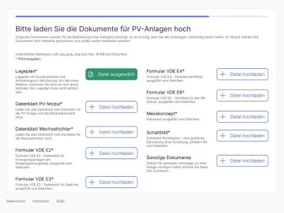 Netzanschlussbegehren