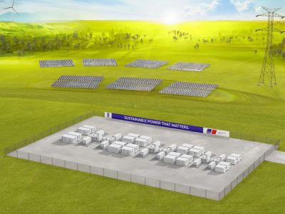 Große Batteriespeichersysteme