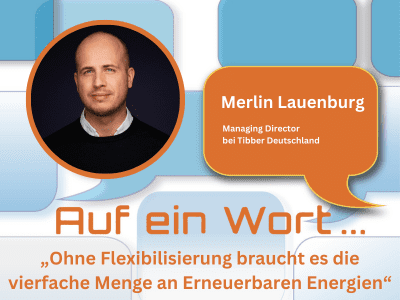 Merlin Lauenburg, Managing Director von Tibber über dynamische Tarife.