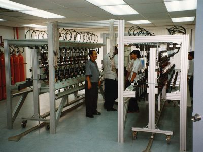 Lieferung von Zählerprüfanlagen an das malaysische Energieversorgungsunternehmen Tenaga Nasional.