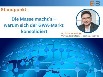 Schleupen-Chef Dr. Volker Kruschinski bewertet die EnWG-Novelle positiv.