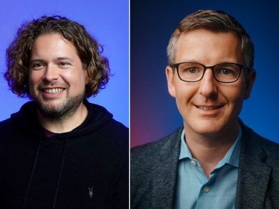 Daniel Lehmann und Nils Brettschneider von Taktsoft.