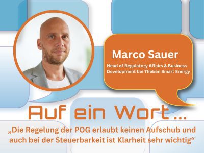 Die Steuerbarkeit gehört für Marco Sauer von Theben Smart Energy zu den Top-3 2025