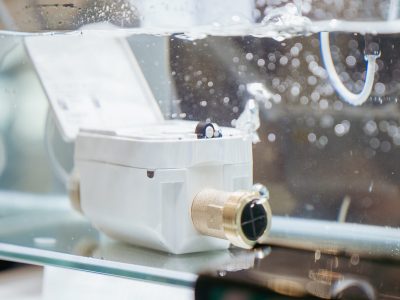Der IUWS Ultraschall-Wasserzähler ist mit der neuen Parallelfunk-Technologie ausgestattet