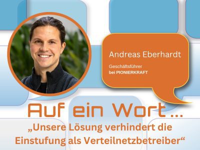 Energy-Sharing: „Unsere Lösung verhindert die Einstufung als Verteilnetzbetreiber“