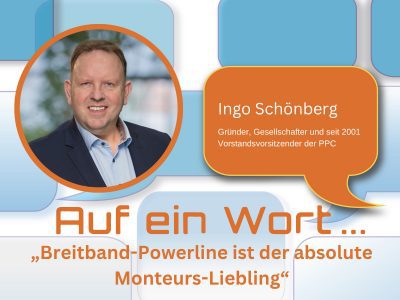 Ingo Schönberg ist Gründer, Gesellschafter und seit 2001 Vorstandsvorsitzender von PPC.