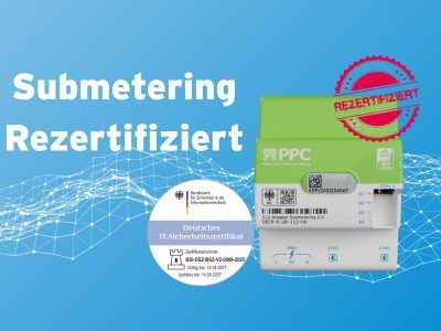 Geschafft: Der CLS Adapter Submetering von PPC ist rezertifiziert.