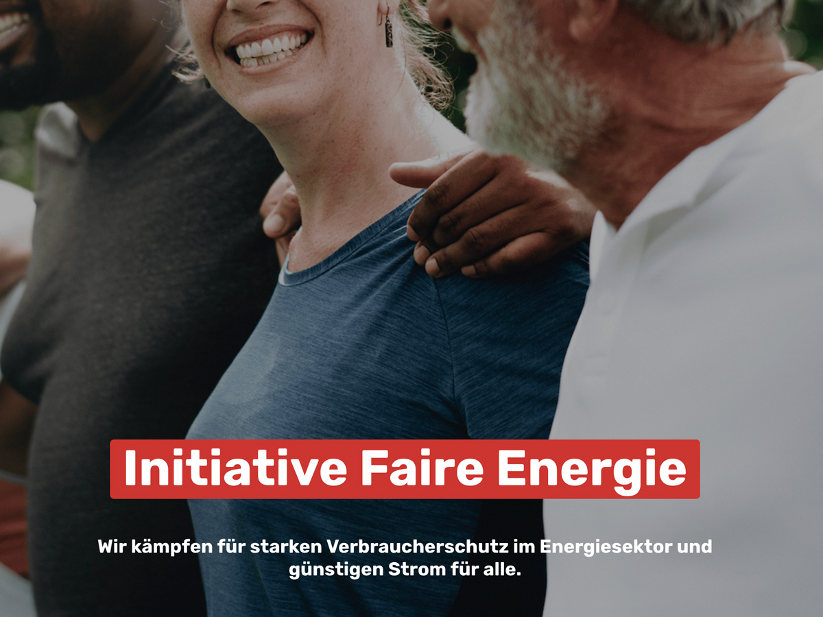 Die Initiative Faire Energie will sich gegen Abzocke am Strommarkt einsetzen.