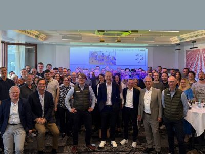 Erstes Treffen der Belegschaft von Somentec mit den Verantwortlichen der Altamount Software GmbH im September 2025 am Firmensitz in Langen.