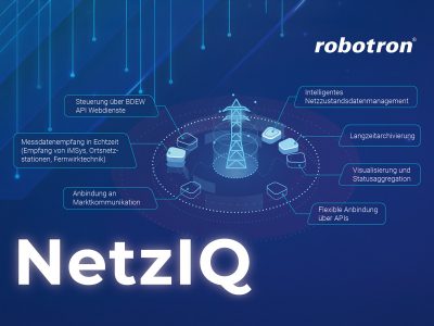 Die NetzIQ-Plattform von Robotron ist eine neue Lösung für die intelligente Netzführung in der Niederspannung.