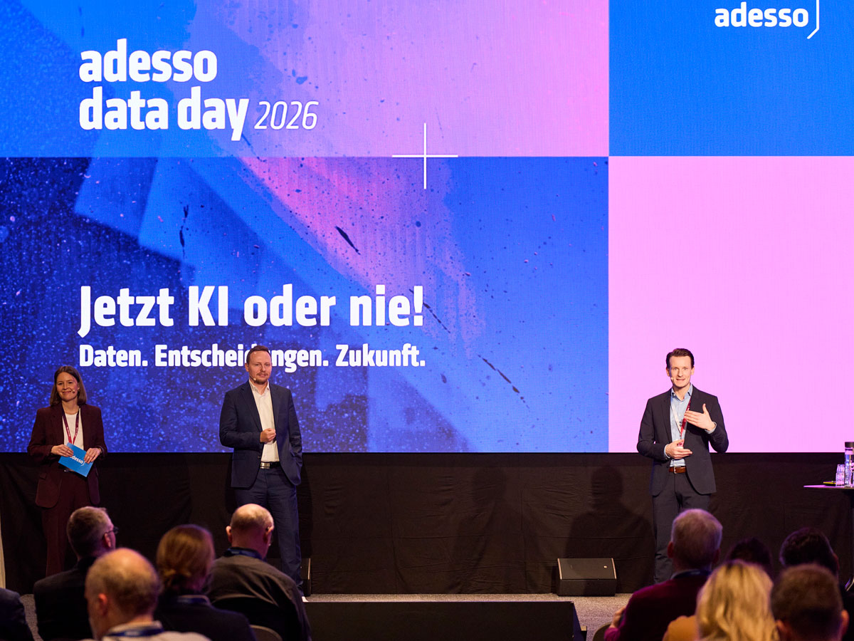Auf dem adesso Data Day in Frankfurt drehte sich alles um das Thema Künstliche Intelligenz.