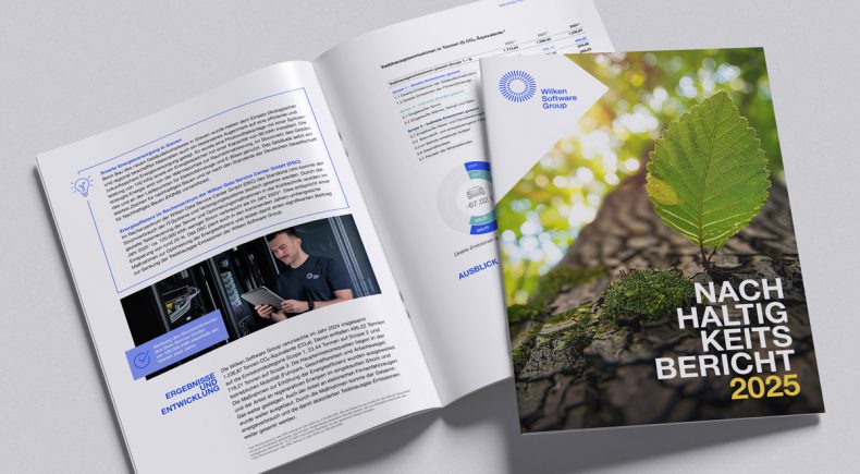 Einer der Schwerpunkte im neu veröffentlichten Nachhaltigkeitsbericht der Wilken Software Group sind resiliente IT-Systeme.