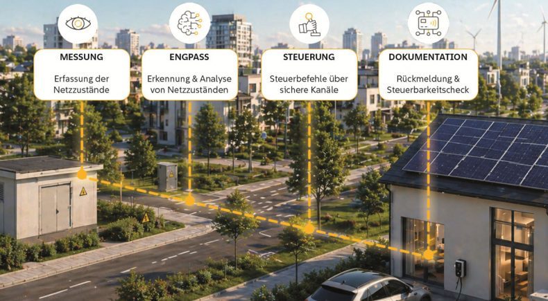 SMIGHT, Thüga SmartService und Robotron realisieren eine durchgängige, marktkonforme Steuerkette: von der Netzanalyse bis zur sicheren Steuerung im Feld.