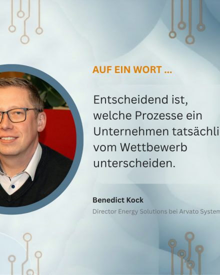 „Beim Mastersystem-Ansatz werden regulatorische Anforderungen, Marktstandards und technologische Weiterentwicklungen in einem SAP-S/4HANA-Utilities-Mastersystem bereitgestellt und kontinuierlich gepflegt“, erläutert Benedict Kock von Arvato Systems.