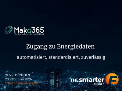 Mako365 und GreenPocket sind auf der Smarter E am Stand B5.654 zu finden.