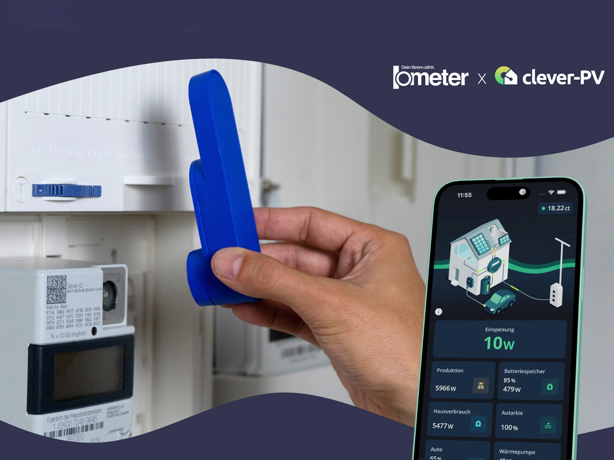 Wo noch kein intelligentes Messsystem installiert ist, dient das Gerät als unkomplizierte Smart-Meter-Alternative.