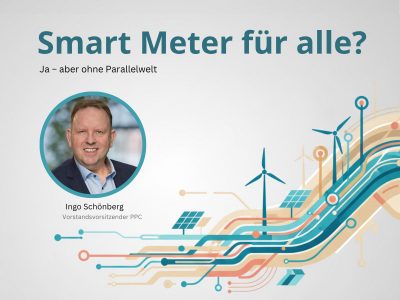 Warum der Smart Meter light nicht einfach nur ein neuer Zähler ist, erläutert PPC-Chef Ingo Schönberg in seinem Kommentar.