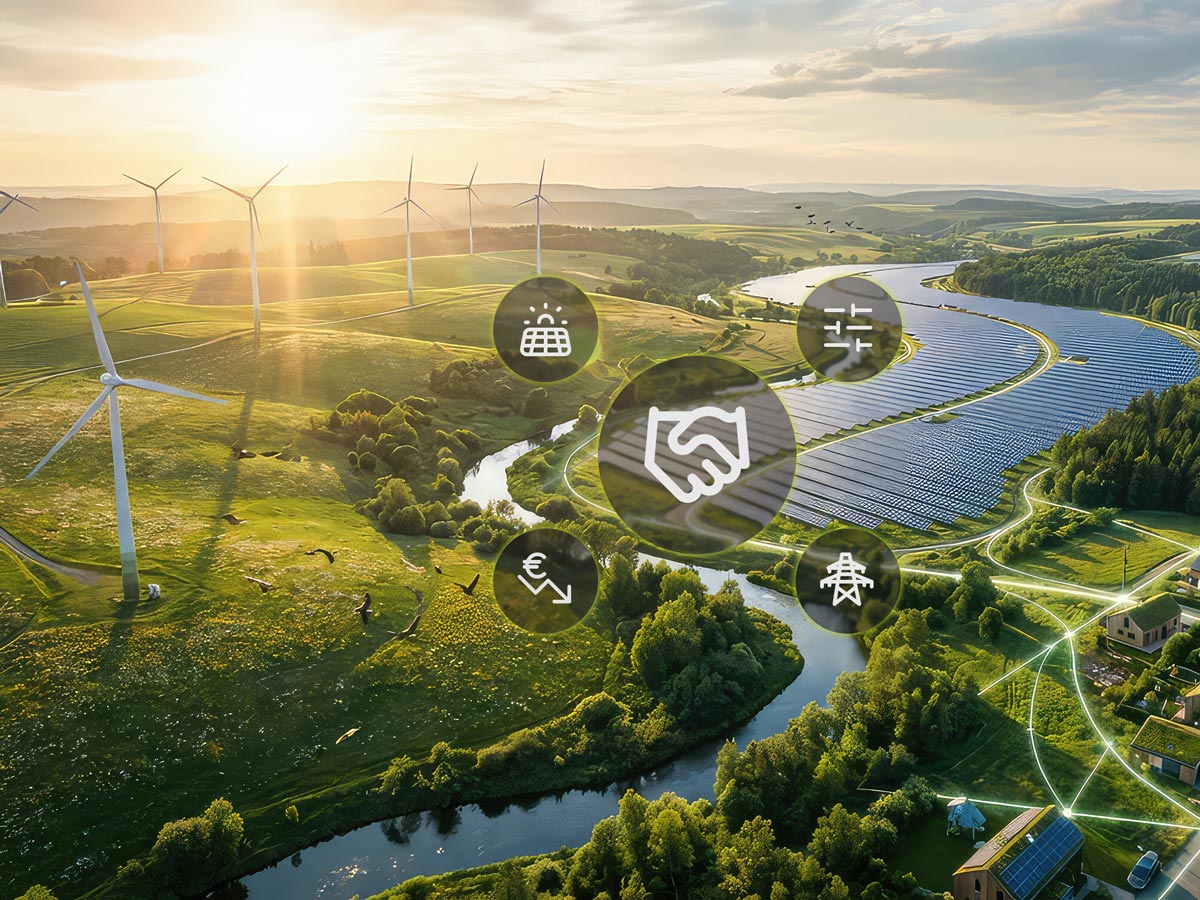 Im Anschluss an die EM-Power / The Smarter E nehmen die Partner der Energy Systems Alliance Tibber, Solarwatt, Kiwigrid, metrify und inexogy ihre Zusammenarbeit auf.