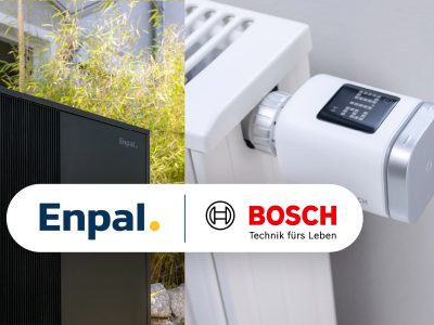 Smarte Thermostate von Bosch ergänzen Enpals vernetztes Energie-Ökosystem aus Solaranlage, Speicher, Wärmepumpe und Wallbox um einen weiteren zentralen Baustein.