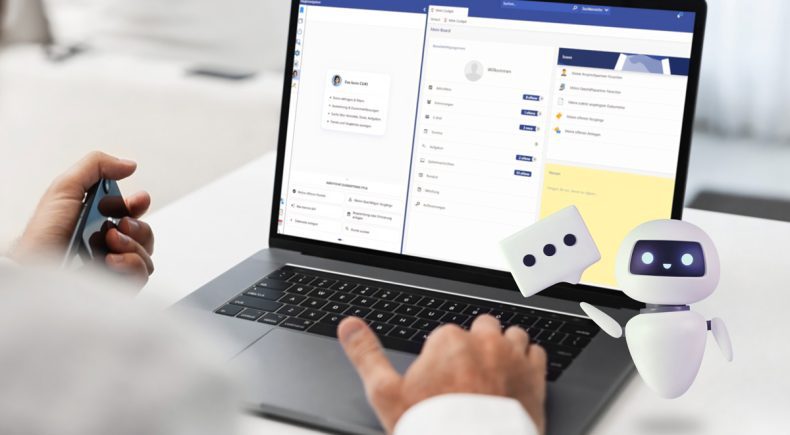Ein CRM-Agent ist ein rollenbasierter KI-Assisten, der im Kundenmanagement eigenständig wiederkehrende Aufgaben erledigt.