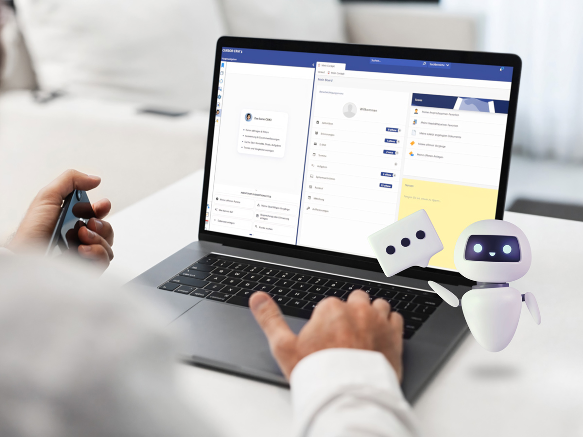 Ein CRM-Agent ist ein rollenbasierter KI-Assisten, der im Kundenmanagement eigenständig wiederkehrende Aufgaben erledigt.