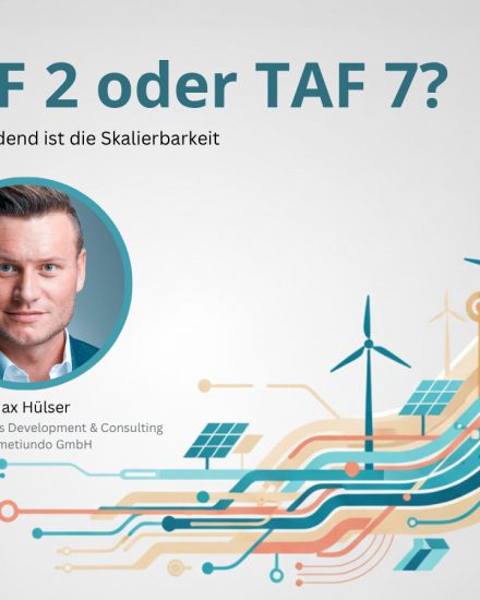 Max Hülser, Head of Sales Development & Consulting bei der metiundo GmbH, plädiert für skalierbare Marktprozesse auf Basis von Viertelstundenwerten.