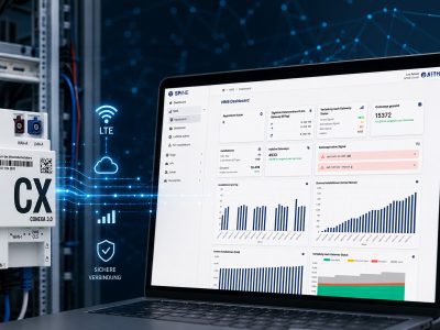 Thüga SmartService bietet ihren Kunden die Möglichkeit ein NMS von SPiNE zur Überwachung von Smart Meter Gateways (SMGW) zu nutzen.