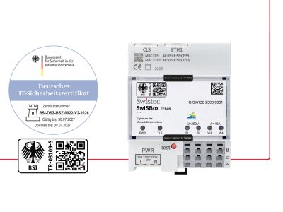 Zu den zentralen Neuerungen zählen die Erweiterung auf TLS 1.3, ein Schutzmechanismus gegen massiven Multicast-Traffic, zeitgesteuerte Firmware-Updates sowie die Aktualisierung des Datenmodells auf FNN-Lastenheft Steuerbox V1.5.