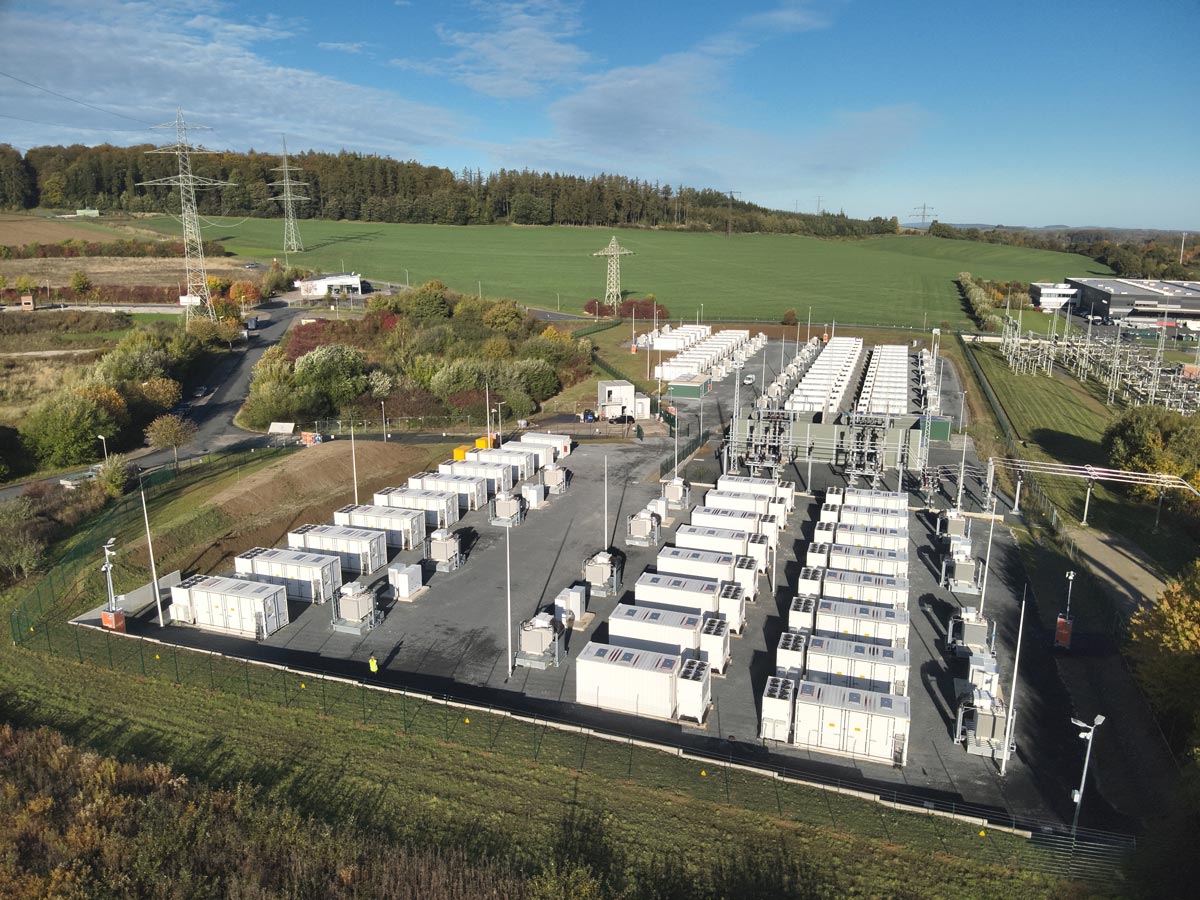 Großbatteriespeicher in Alfeld
