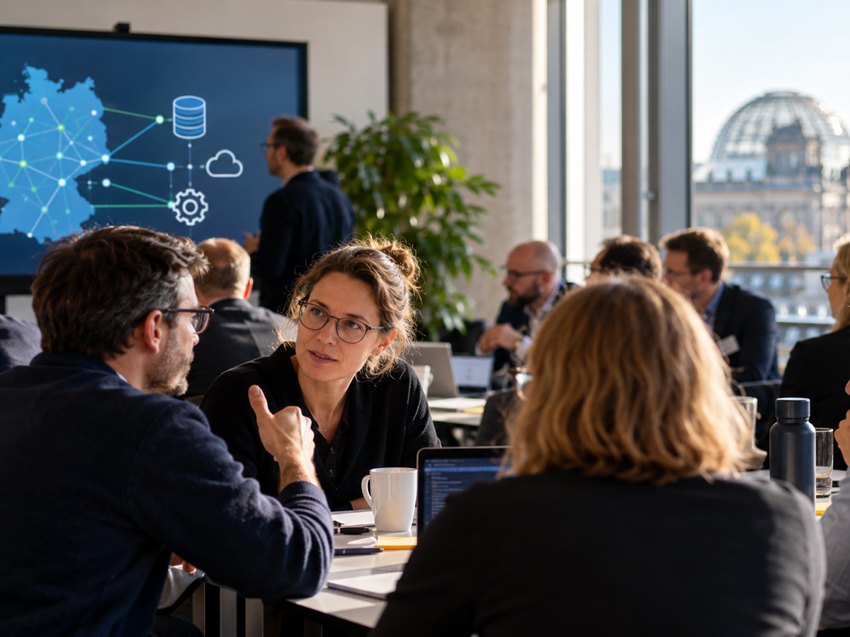 Am 12. Oktober kamen 40 Personen aus 24 Unternehmen zum Dienstleistertreffen von CIVITAS/CORE zusammen