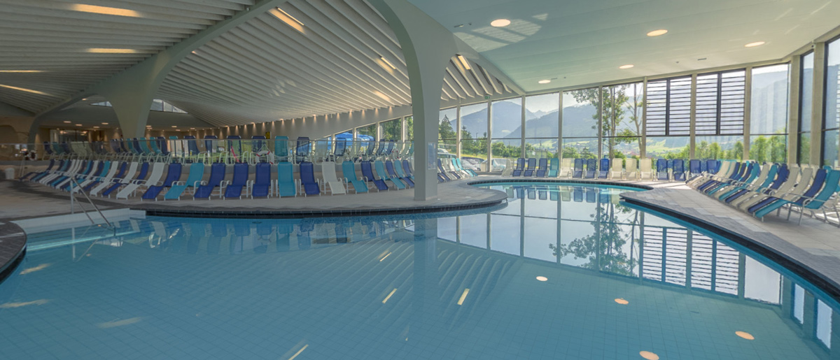 Innenansicht des Freizeitcenters StuBay